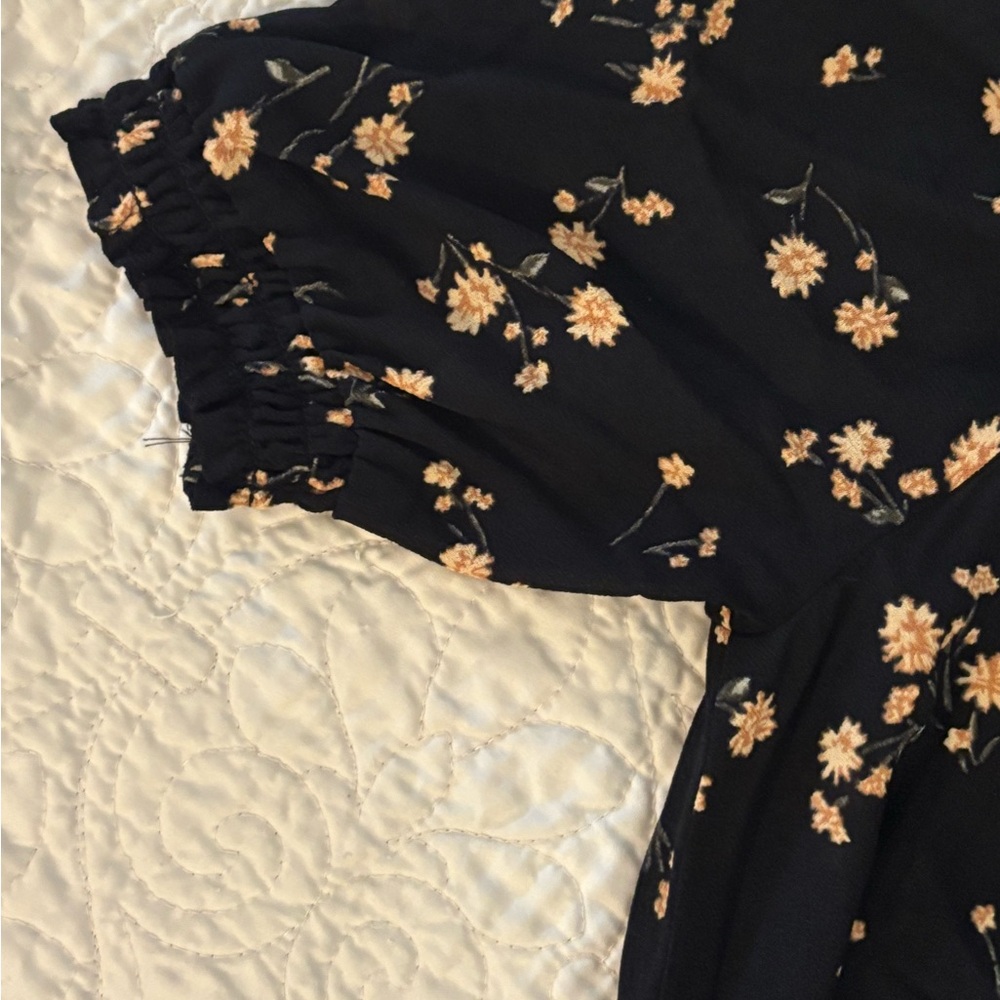 Reformation Black Floral Maxi Dress - Picture 3 of 3